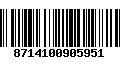 Código de Barras 8714100905951