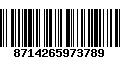 Código de Barras 8714265973789