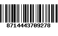 Código de Barras 8714443709278