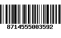 Código de Barras 8714555003592