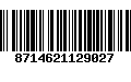 Código de Barras 8714621129027