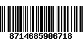 Código de Barras 8714685906718