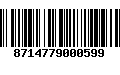 Código de Barras 8714779000599