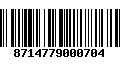 Código de Barras 8714779000704