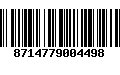 Código de Barras 8714779004498