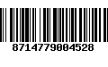 Código de Barras 8714779004528