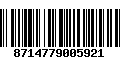 Código de Barras 8714779005921