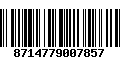 Código de Barras 8714779007857