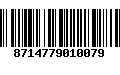 Código de Barras 8714779010079