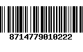 Código de Barras 8714779010222