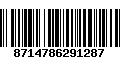 Código de Barras 8714786291287