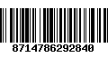 Código de Barras 8714786292840