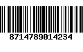 Código de Barras 8714789014234