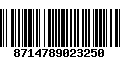 Código de Barras 8714789023250