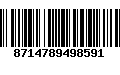 Código de Barras 8714789498591