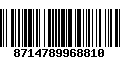 Código de Barras 8714789968810