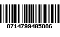 Código de Barras 8714799405886