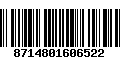 Código de Barras 8714801606522