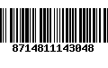 Código de Barras 8714811143048