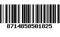 Código de Barras 8714858501825