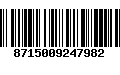 Código de Barras 8715009247982