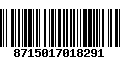 Código de Barras 8715017018291