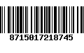 Código de Barras 8715017218745