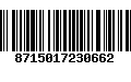 Código de Barras 8715017230662