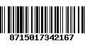 Código de Barras 8715017342167