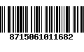 Código de Barras 8715061011682