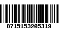 Código de Barras 8715153205319