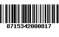 Código de Barras 8715342000817