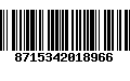 Código de Barras 8715342018966