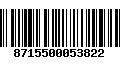 Código de Barras 8715500053822