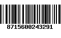 Código de Barras 8715600243291