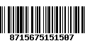 Código de Barras 8715675151507