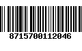 Código de Barras 8715700112046