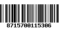 Código de Barras 8715700115306