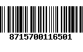 Código de Barras 8715700116501