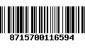 Código de Barras 8715700116594