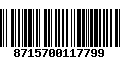 Código de Barras 8715700117799