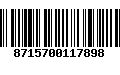 Código de Barras 8715700117898