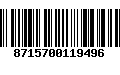 Código de Barras 8715700119496