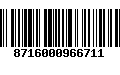 Código de Barras 8716000966711