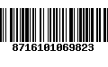 Código de Barras 8716101069823