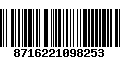 Código de Barras 8716221098253