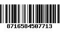 Código de Barras 8716584507713