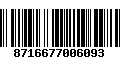 Código de Barras 8716677006093