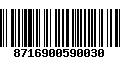 Código de Barras 8716900590030