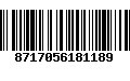 Código de Barras 8717056181189